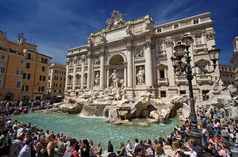 Fontana di Trevi inngangspenger