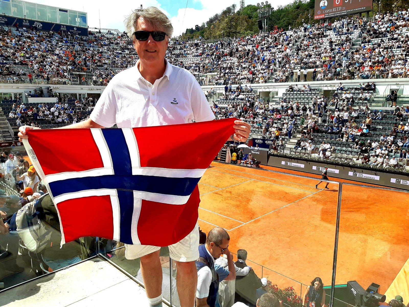 Casper Ruud imponerte ved å ta seg til finalen i Italienske åpne.