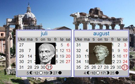 31 dager både i juli og august – et spørsmål om likestilling!